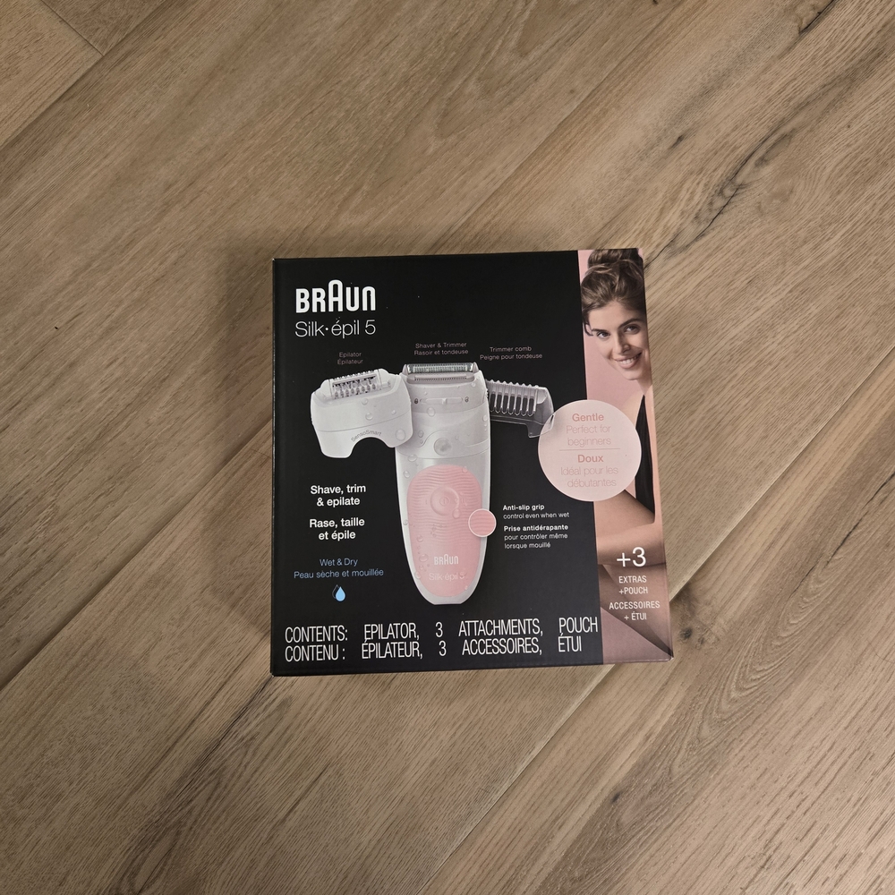 Braun Silk-épil 5 Hair Removal Epilator - Soft Pink